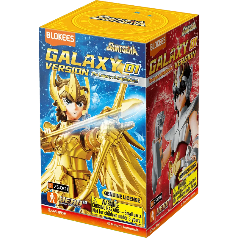 Blokees - Saint Seiya - Galaxy Version - 01 - The Legacy of Sagittarius (Blind Box)