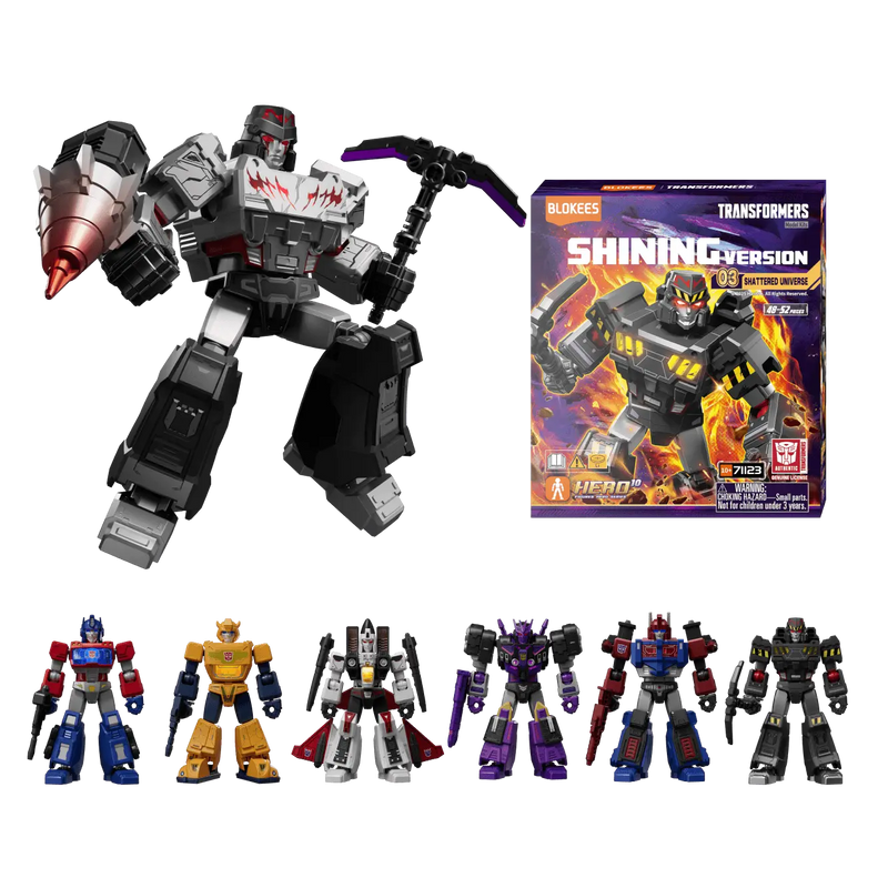 Blokees - Transformers - Shining Version 03 - Shattered Universe (Set Completo)