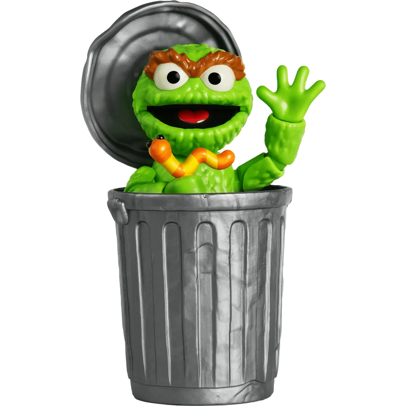 Oscar el Gruñón / The Grouch (Plaza Sésamo) - Blokees preCOOL Serie 02 - Figura Armable