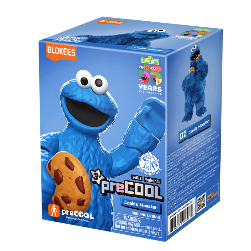 Blokees - Plaza Sésamo (Sesame Street) - Cookie Monster (Lucas) - preCOOL 01