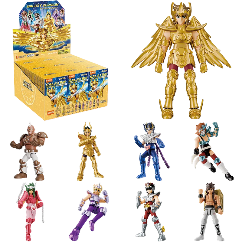 Blokees - Saint Seiya - Galaxy Version - 01 - The Legacy of Sagittarius (Set Completo)