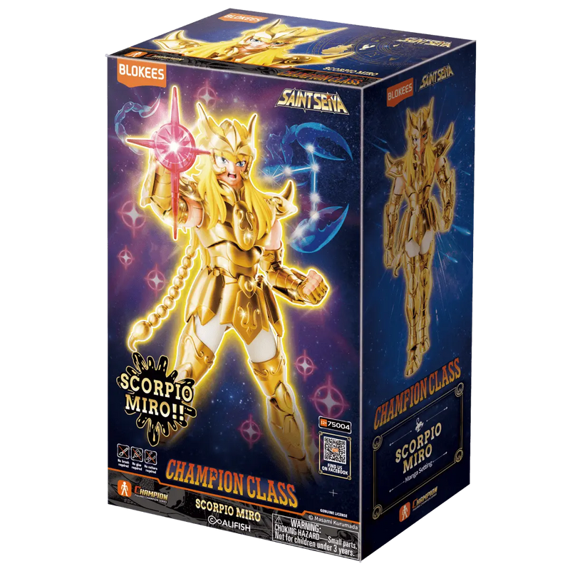Blokees - Saint Seiya / Caballeros del Zodiaco - Champion Class - 03 - Scorpio Miro / Milo de Escorpio