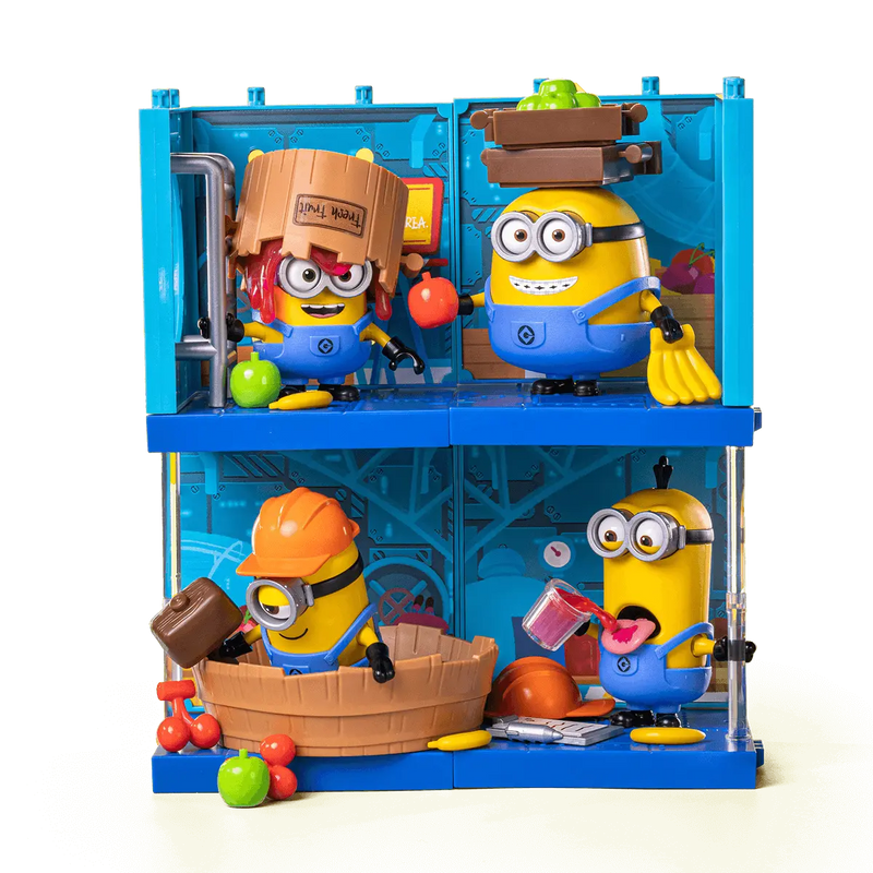 Stuart (Minions) - Blokees preCOOL Jelly Factory Series - Figura Armable