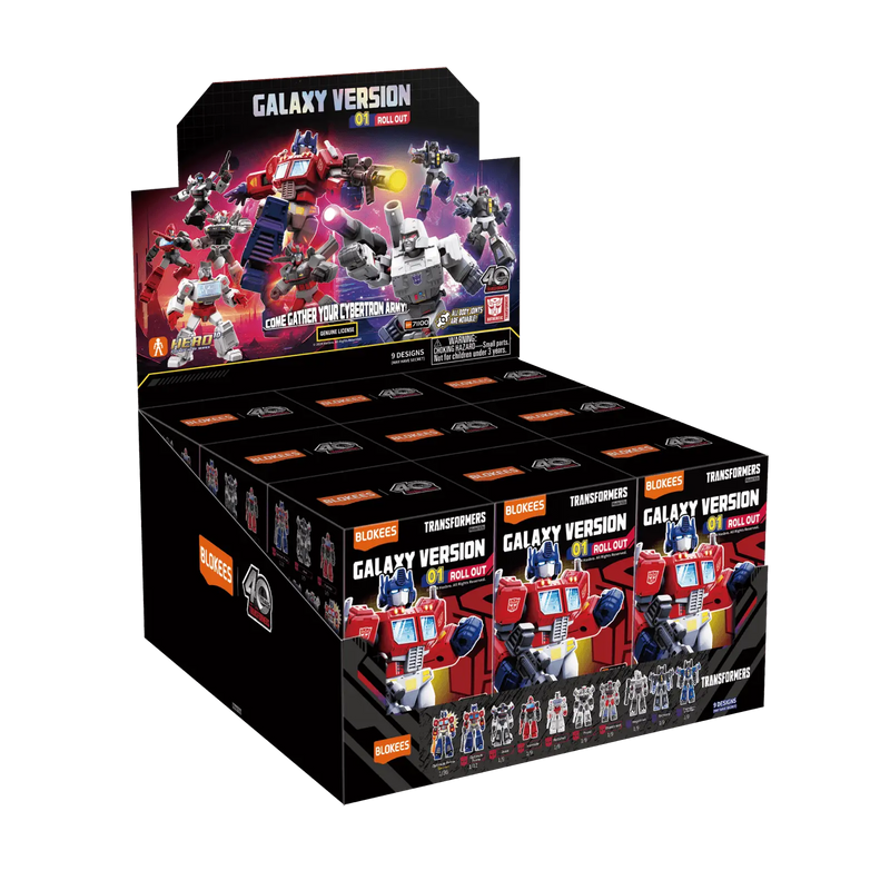 Blokees - Transformers - Galaxy Version - 01 - Roll Out (Set Completo)