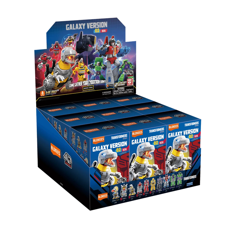 Blokees - Transformers - Galaxy Version - 02 - SOS (Set Completo)