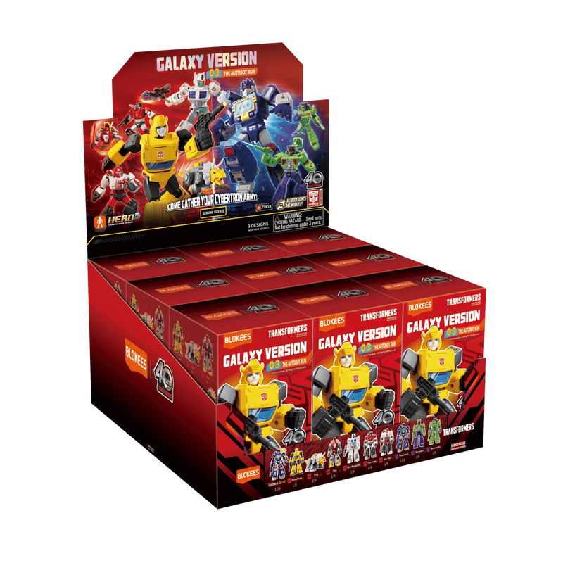 Blokees - Transformers - Galaxy Version - 03 - The Autobot Run (Set Completo)