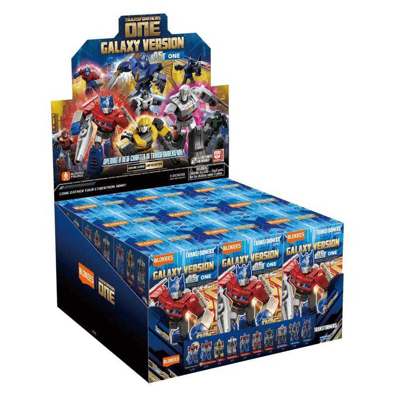 Blokees - Transformers - Galaxy Version - 05 - ONE (Set Completo)