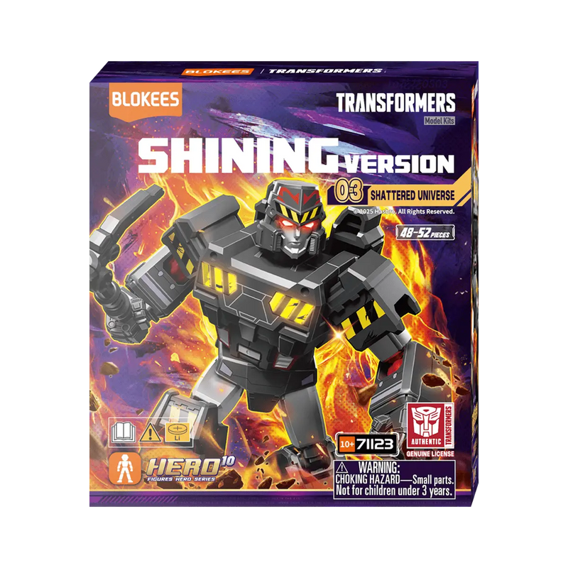 Blokees - Transformers - Shining Version 03 - Shattered Universe (Set Completo)