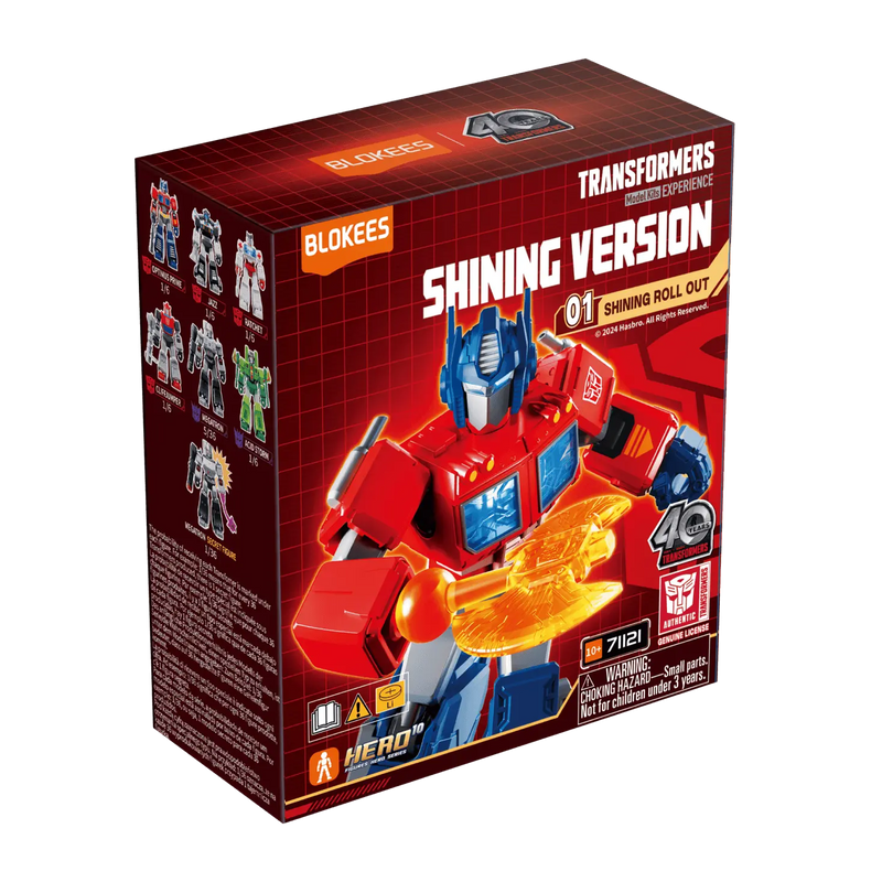 Blokees - Transformers - Shining Version 01 - Shining Roll Out (Caja Sorpresa / 1 Figura)