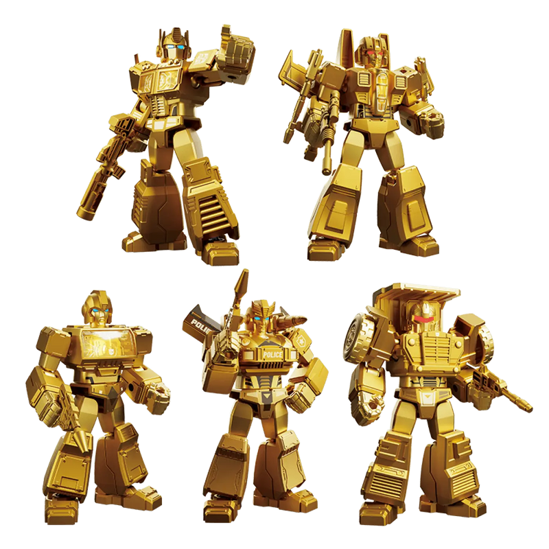 Blokees - Transformers - X Yearly Version - The Golden Lagoon (Set Completo / 6 Figuras)