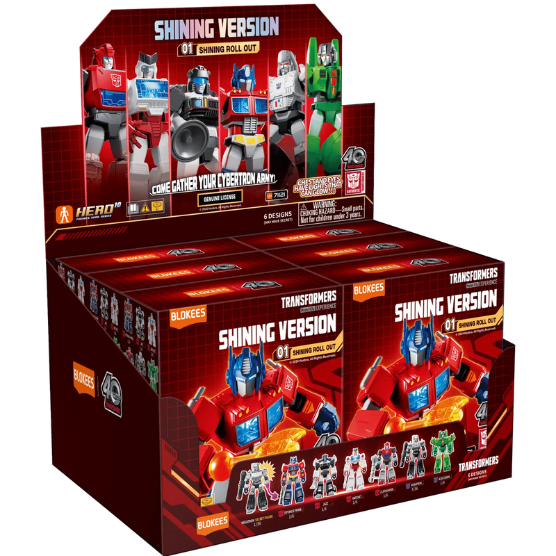 Blokees - Transformers - Shining Version 01 - Shining Roll Out (Set Completo)