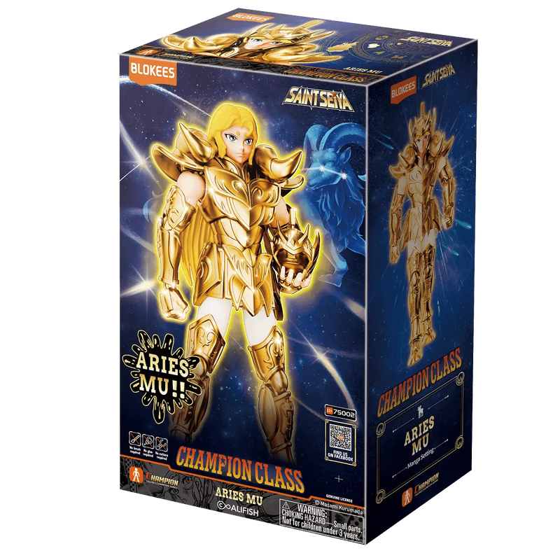 Blokees - Saint Seiya (Caballeros del Zodiaco) - Champion Class - 01 - Aries Mu