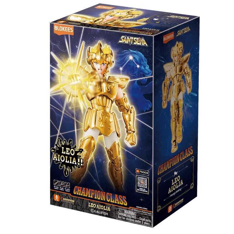Blokees - Saint Seiya / Caballeros del Zodiaco - Champion Class - 02 - Leo Aiolia / Aioria de Leo